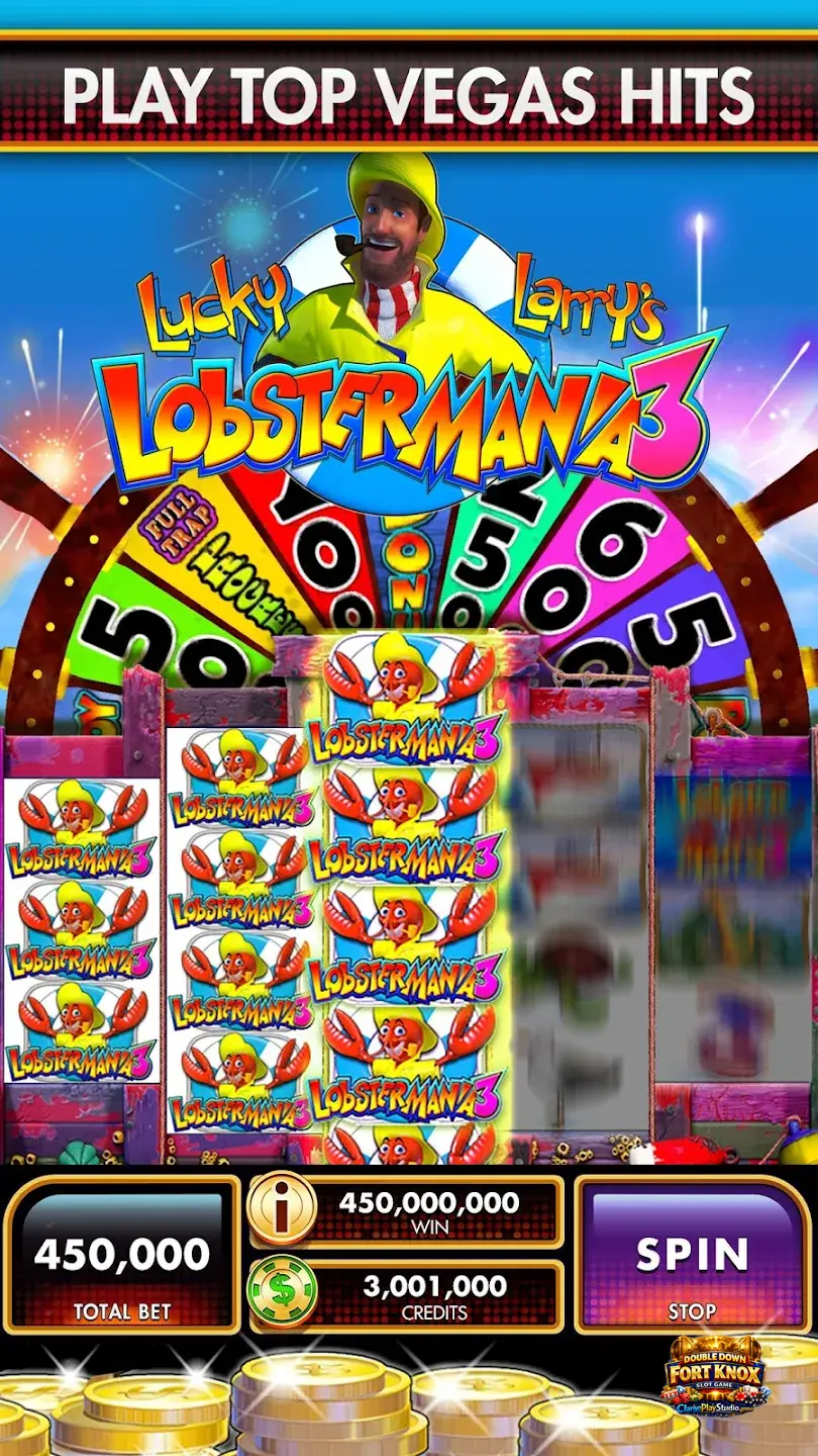 DoubleDown Fort Knox Slot Game screenshot 1