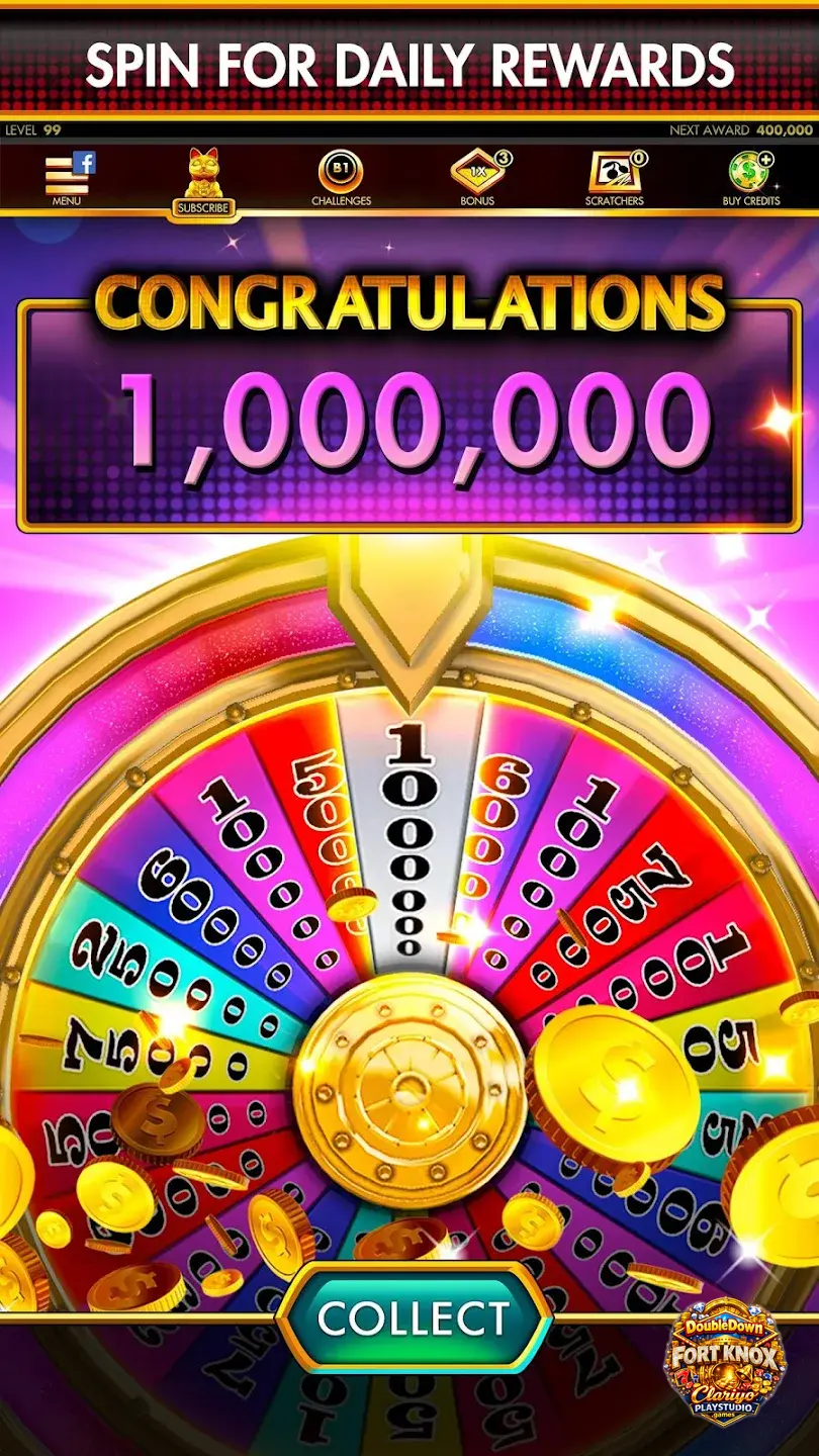 DoubleDown Fort Knox Slot Game screenshot 3