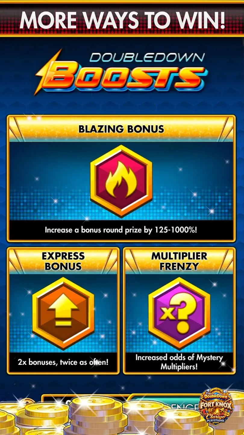 DoubleDown Fort Knox Slot Game screenshot 6